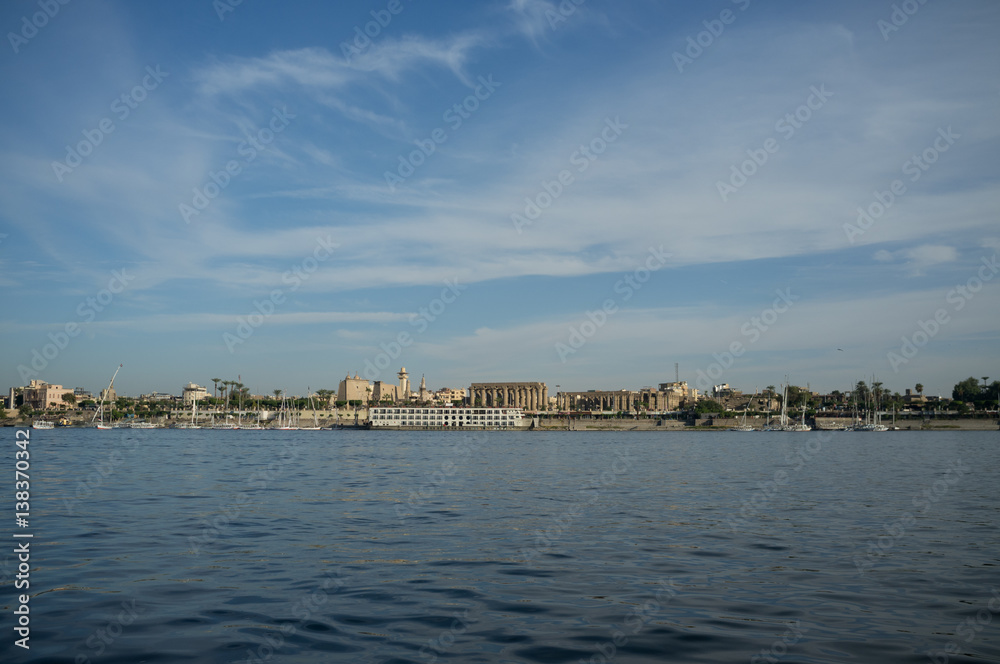 Fototapeta premium Egypt. The Nile at Luxor