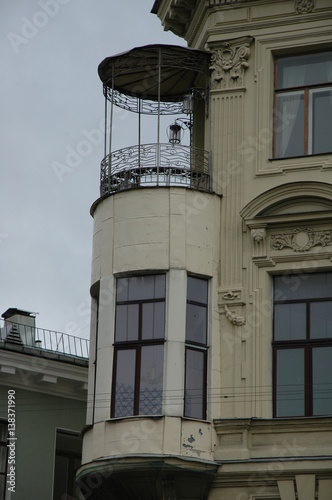 Saint-Petersburg. Balcony Pushkin.