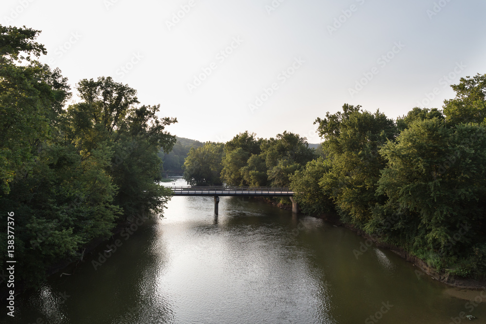 Bridge Across a Deep River