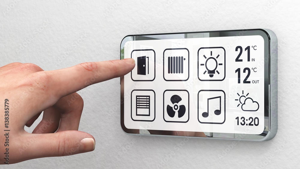 Foto Smart Home touchscreen - Version 2