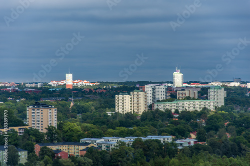 Photography Sickla Järla och Nacka  sett från Hammarbybacken 3/3