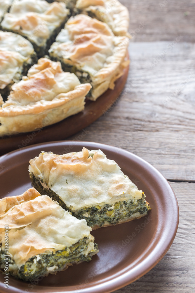 Spanakopita - Greek spinach pie