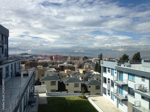 Group of buildings at Quito  Ecuador