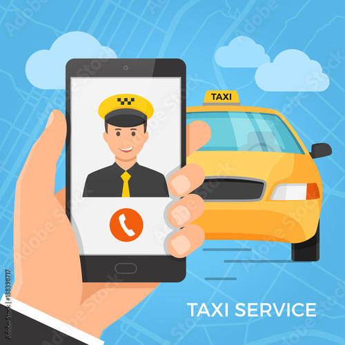 Taxi service concept