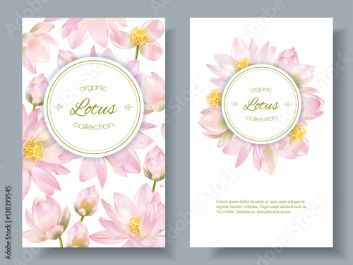 Lotus flower banners