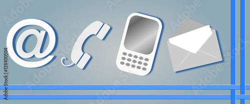Kontakt mail brief telefon  170224-03