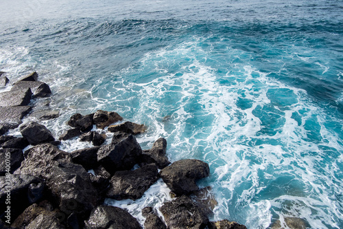 Rocks and Waves in Teneriffe