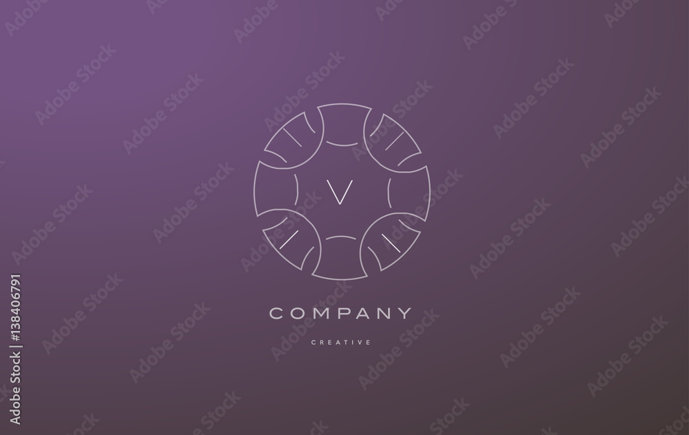 v monogram floral line art flower letter company logo icon design v monogram floral line art flower letter company logo icon design