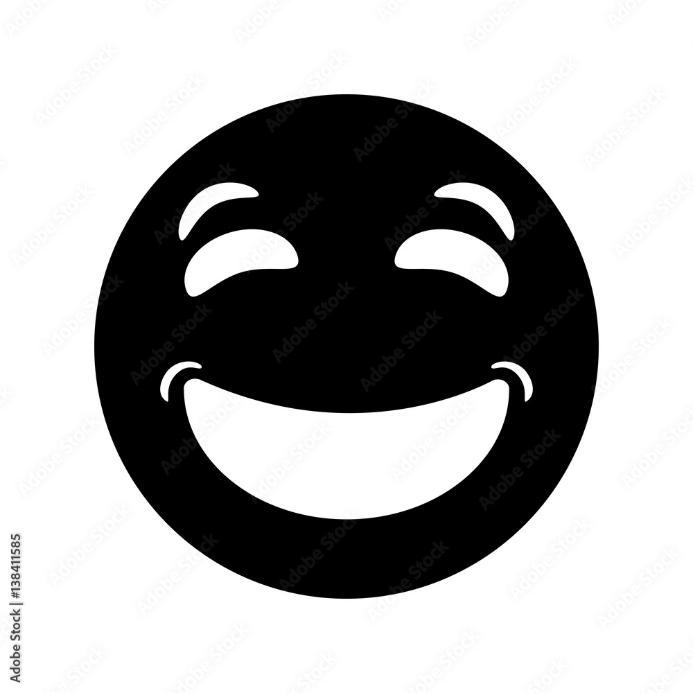 laughing emoticon style pictogram vector illustration eps 10 laughing emoticon style pictogram vector illustration eps 10