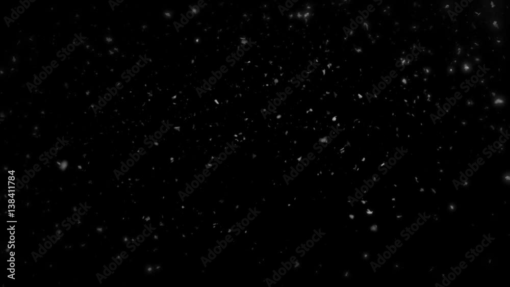 Snowfall In Slow Motion Snowfall In Slow Motion