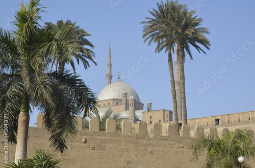 Saladin Citadel of Cairo, a fortified medieval castle with a mosque and a museum. Egypt.