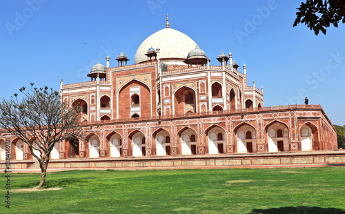  Mughal Emperor Humayun tomb in New Delhi, India was commissioned by his wife Bega Begum in 1569-70, designed by Persian architect Mirak Mirza. Many Mughal rulers lie buried here.