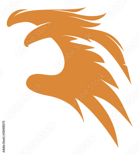soaring eagle vector