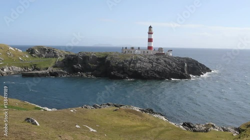 Eilean Glas lighthouse Isle of Scalpay Scotland