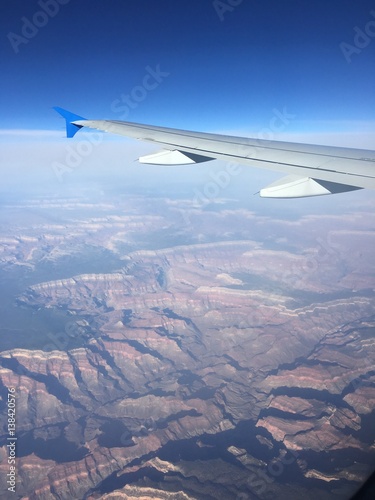 Airplane View of the Grand Canyon