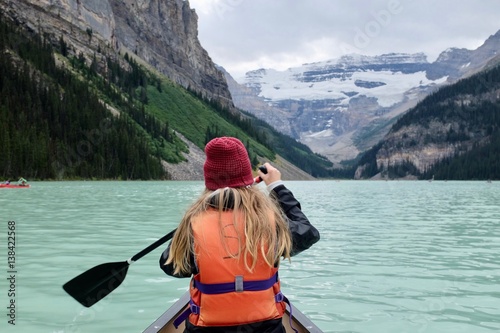 Lake Louise canoeing