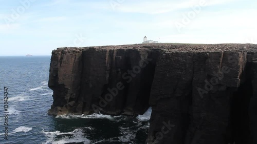 Eshaness lighthouse Northmavine Shetland Scotland photo