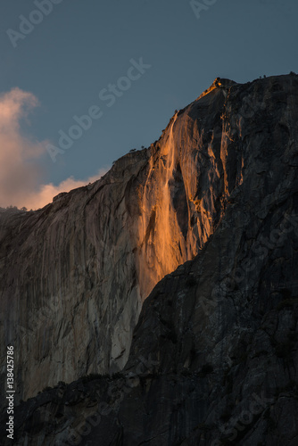 2016 Horsetail Fall Firefall in Yosemite National Park , California