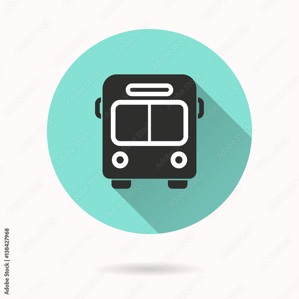 Bus - vector icon. Bus - vector icon.