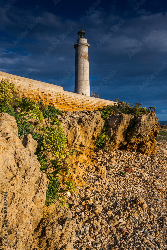 Italy, Sicily, Mazara del Vallo (Trapani Province) - Lighthouse of Cape Granitola