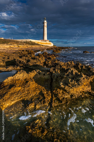 Italy, Sicily, Mazara del Vallo (Trapani Province) - Lighthouse of Cape Granitola