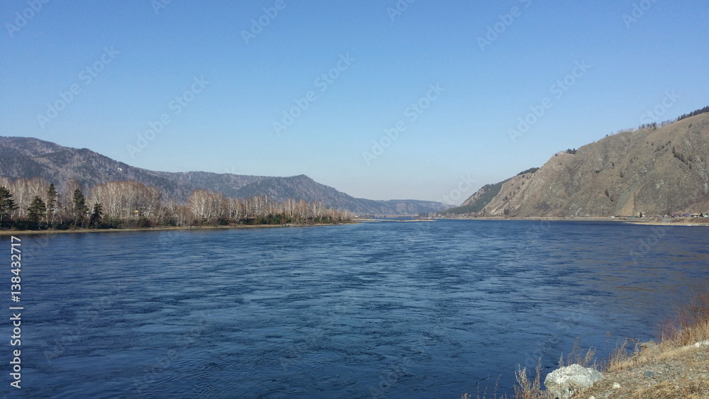 Major river Yenisei