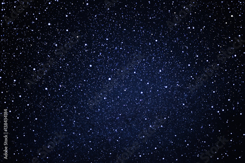 Fotografie, Obraz starry in the night sky use as background