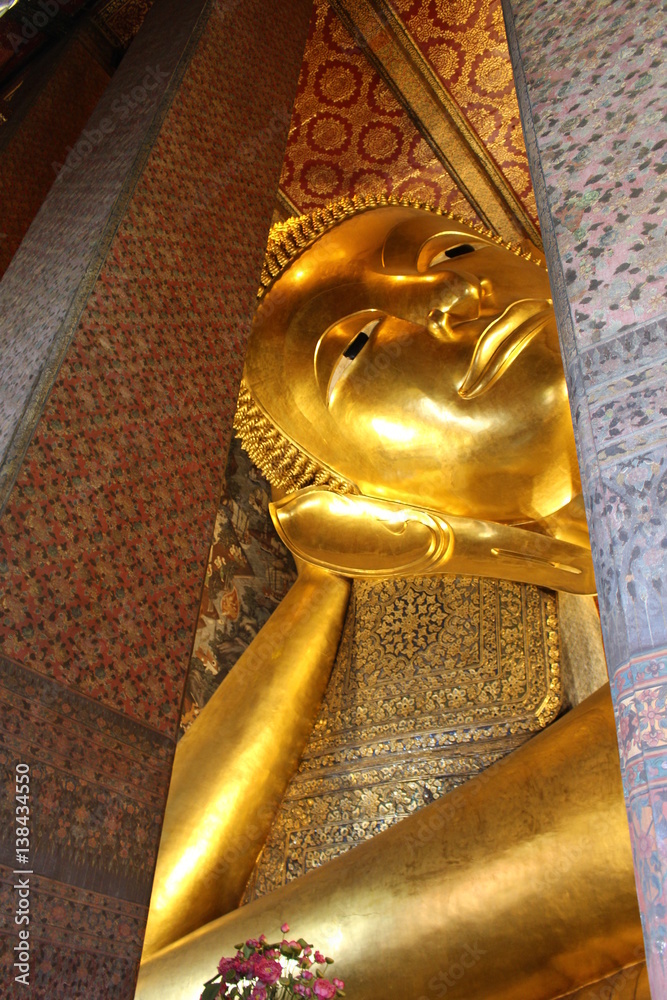 Reclining Buddha at Wat Phra Chetuphon Temple,BANGKOK,THAILAND
