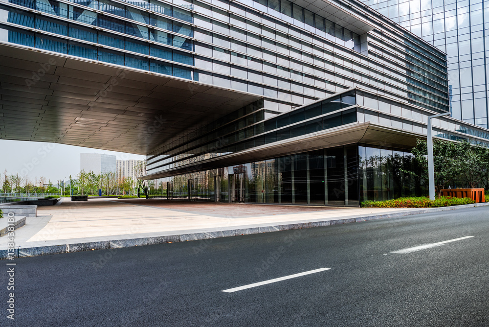 urban traffic road with cityscape in modern city of China.