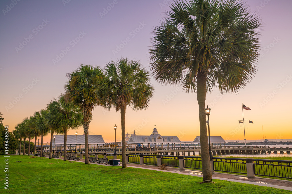 Fototapeta premium The Waterfront Park in Charleston