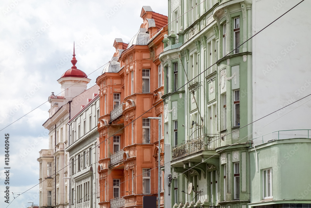 Fototapeta premium Old Town ancient architecture in Prague, Czech Republic