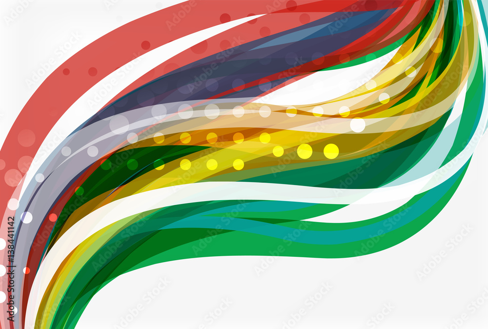 Vector geometric flowing lines abstract background Vector geometric flowing lines abstract background