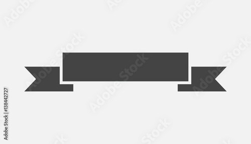 Wallpaper Mural Badge icon. Ribbon vector illustration in flat style on white background. Torontodigital.ca