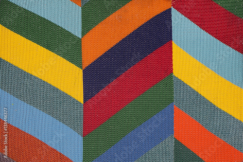 African glass pattern bead work