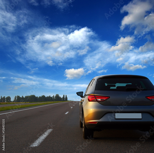  car and on the road © Alekss