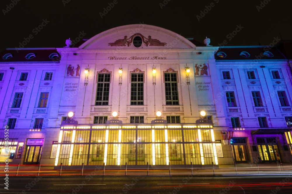 Fototapeta premium Das Wiener Konzerthaus
