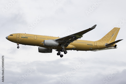 Refueling aircraft test flight