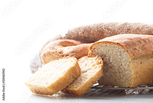 fresh homemade buckwheat bread