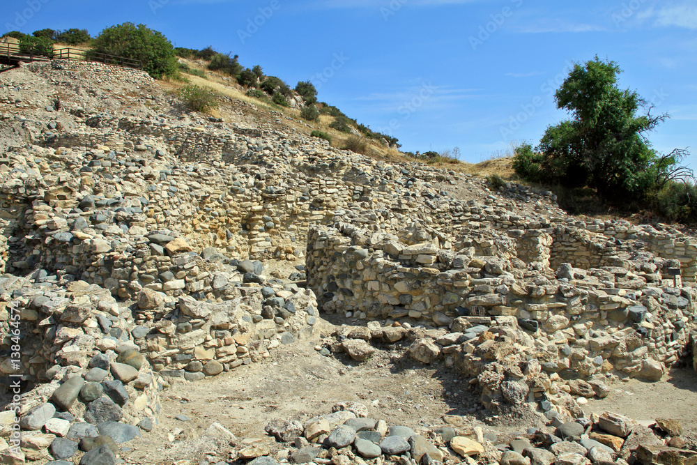Ruinen von Choirokoitía, Choirokoitía - Zypern