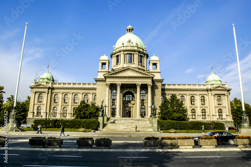 Beograd, parliament palace, Serbia-Montenegro, Belgrade