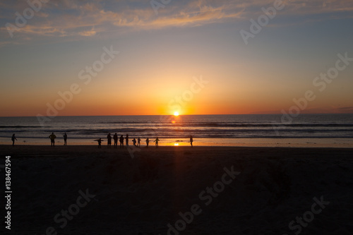 Callifornia sunnset in San Diego