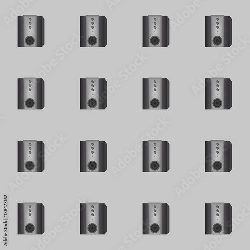 Speaker seamless pattern
