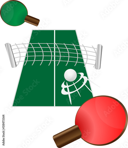 table tennis. ping pong