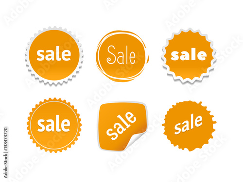 Promotional corner located element. Color splash label, tag, badge, icon with text. Accent promotion flyer, frame design