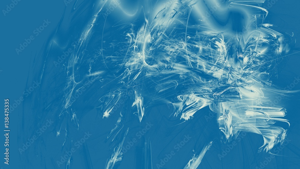 Fantasievoller Hintergrund - Himmelblau