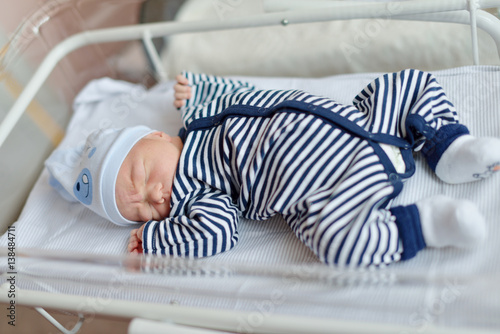 newborn baby in prenatal hospital