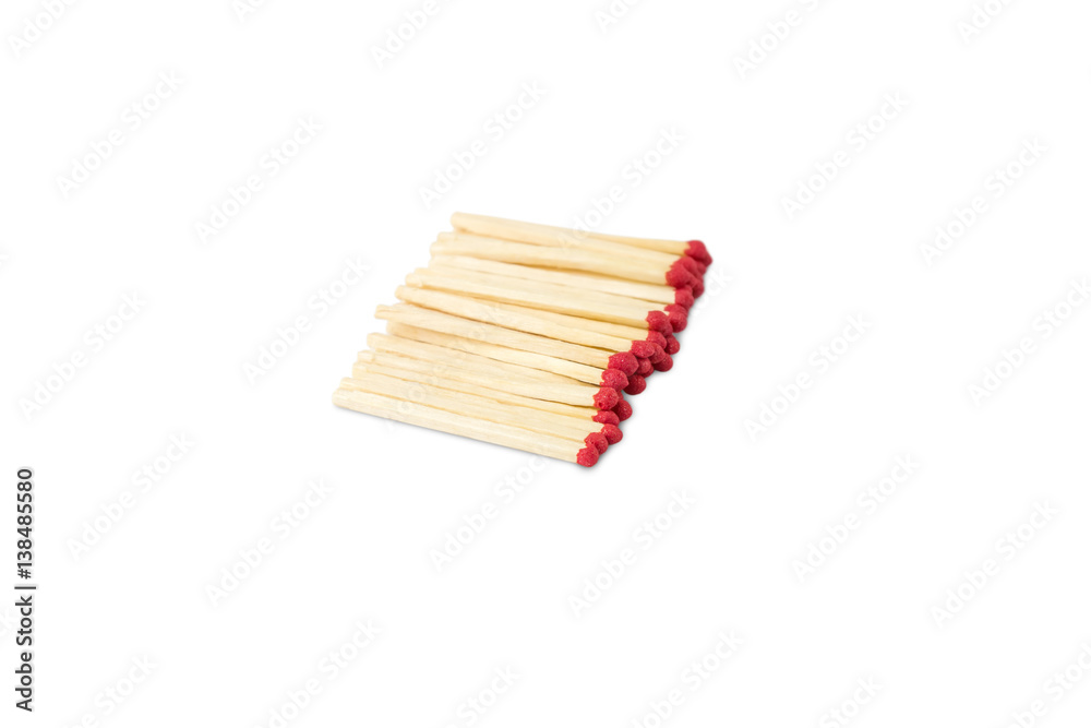 matches isolated on white background matches isolated on white background