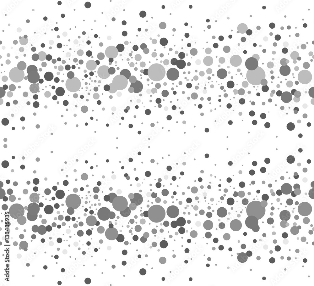 Seamless scattered circles Seamless scattered circles