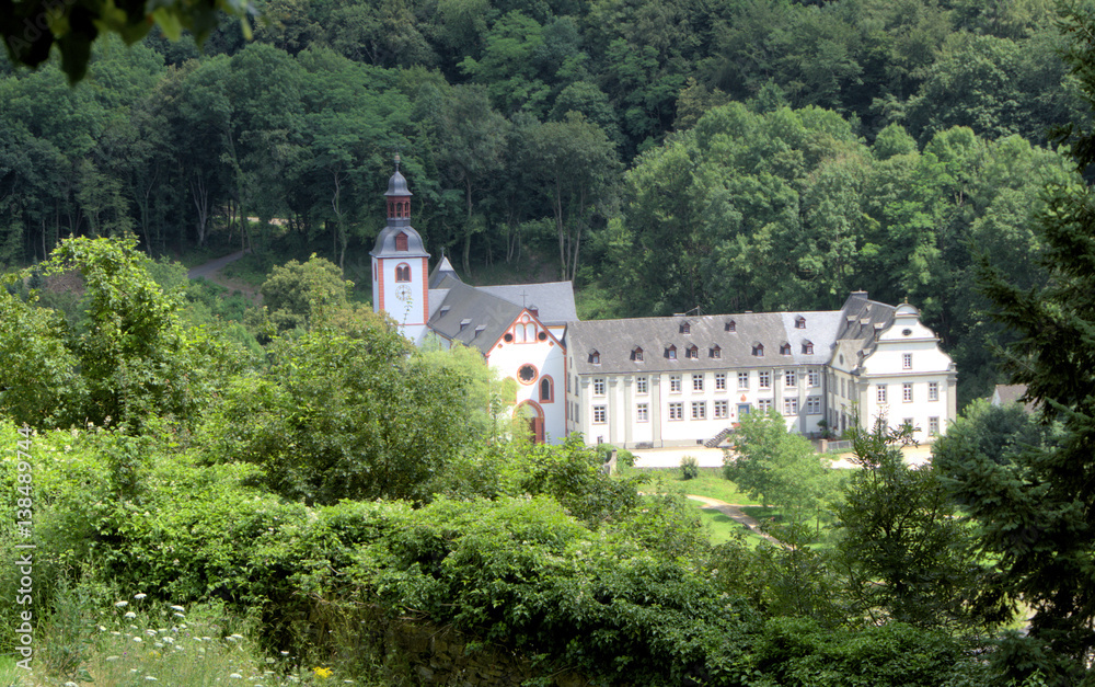Die Abtei Sayn im Brextal nahe Bendorf