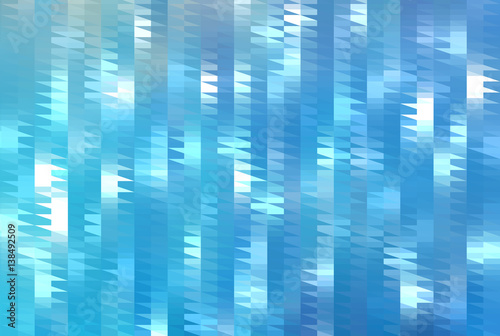 abstract blue background with mosaic. illustration digital.